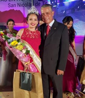 Adriana Alonso Déniz, reina de las fiestas patronales 2018 de La Aldea de San Nicolás · foto 2