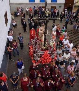 Teresa Rosa Rosa, reina de la Tercera Edad de las fiestas del Cristo de Tacoronte · foto 1