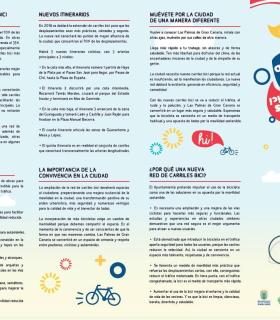 Las Palmas de Gran Canaria: Continúa la campaña informativa sobre el comienzo de la obra de los carriles bici · foto 1
