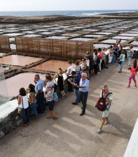 Más de medio centenar de personas participa en la actividad ‘¡Turista por un día!’ en Santa Lucía de Tirajana · foto 1
