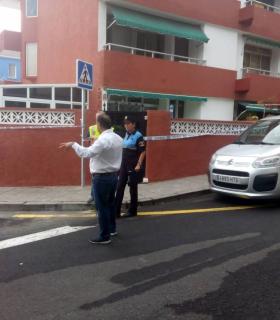 Incendio declarado en el edificio Porvenir, situado en la calle Océano Ártico, en Punta del Hidalgo · foto 2