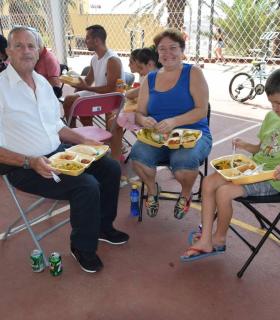 Gáldar: Sardina disfruta del Encuentro Intergeneracional promovido por Servicios Sociales · foto 4