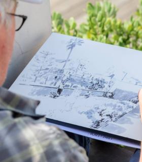 Los Urban Sketchers de Gran Canaria dibujan las Casas Consistoriales · foto 2