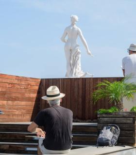 Los Urban Sketchers de Gran Canaria dibujan las Casas Consistoriales · foto 3