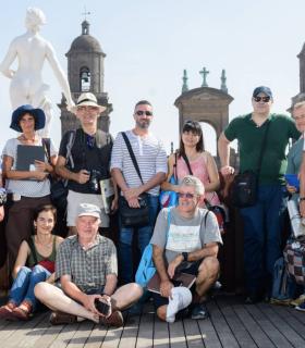 Los Urban Sketchers de Gran Canaria dibujan las Casas Consistoriales · foto 5