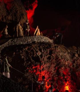 San Sebastián de La Gomera: La Virgen de Guadalupe volvió a ‘aparecerse’ en la playa de la Cueva · foto 1