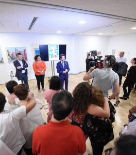 Abre sus puertas la exposición *Diversos* de Giro-Arte con 46 obras realizadas por personas con discapacidad · foto 4