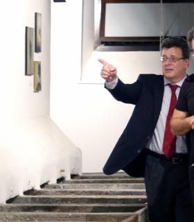 El pintor Guillermo Vázquez expone sus últimas creaciones en la sala Los Lavaderos · foto 2