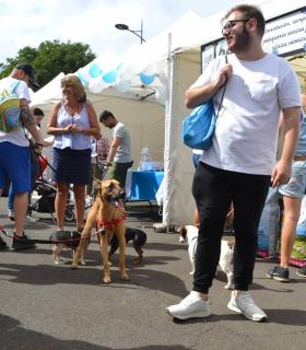 Cientos de familias han participado hoy en la primera feria Familias y Mascotas organizada por La Laguna · foto 3