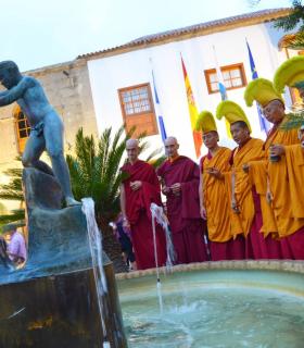 Güímar: Gran acogida a las jornadas budistas organizadas por Ghe Pel Ling Canarias · foto 3