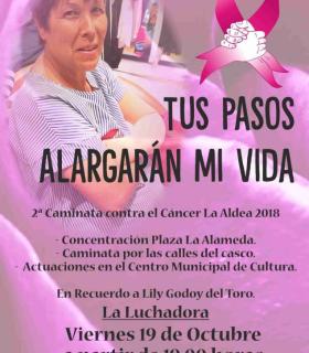 La Aldea se vuelca con la II caminata contra el cáncer en recuerdo a Lili Godoy · foto 1