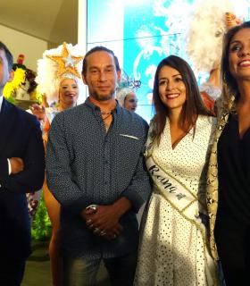 Encarnación del Carnaval Marino, cartel anunciador del Carnaval 2019 de Santa Cruz de Tenerife · foto 2