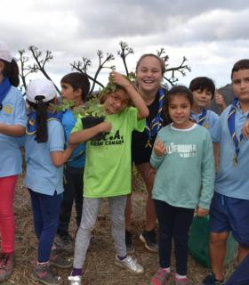 SAGULPA colabora con el grupo Scouts Exploradores de Canarias para una jornada de reforestación · foto 1