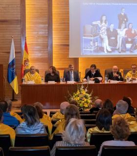 Fernando Clavijo destaca el papel de la Facultad de Medicina de la ULL en la consolidación de uno de los pilares del Estado de Bienestar en las islas · foto 1