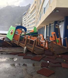Ciudadanos critica la falta de previsión de CC ante el temporal que afectó a la comarca nordeste de San Cristóbal de La Laguna · foto 3