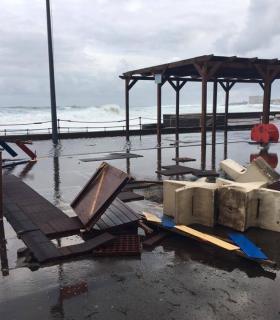 Ciudadanos critica la falta de previsión de CC ante el temporal que afectó a la comarca nordeste de San Cristóbal de La Laguna · foto 2