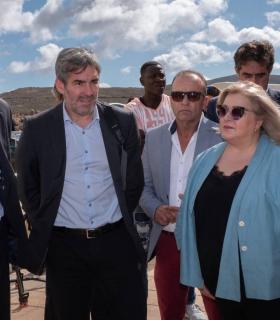 Gobierno de Canarias y Estado abordan en Lanzarote la situación de los menores extranjeros no acompañados llegados a las islas · foto 1