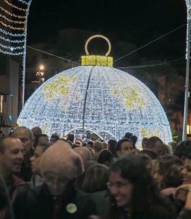 Santa Cruz de Tenerife enciende la Navidad con un alumbrado de 2,5 millones de bombillas · foto 3