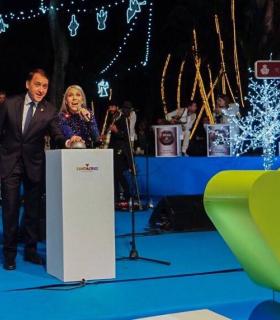 Santa Cruz de Tenerife enciende la Navidad con un alumbrado de 2,5 millones de bombillas · foto 1