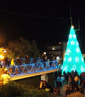 La magia Disney inunda La Esperanza en el acto de encendido del alumbrado navideño · foto 3