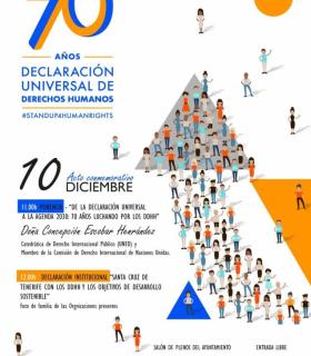 Santa Cruz de Tenerife conmemorará este lunes la Declaración Universal de Derechos Humanos · foto 1