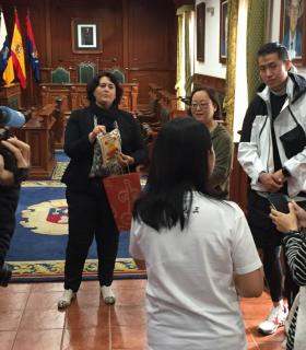 Ocho periodistas y tres blogueros chinos darán a conocer Telde y la ruta de Sanmao a más de 12,7 millones de lectores de su país · foto 2