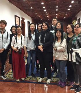 Ocho periodistas y tres blogueros chinos darán a conocer Telde y la ruta de Sanmao a más de 12,7 millones de lectores de su país · foto 3