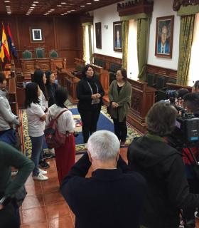 Ocho periodistas y tres blogueros chinos darán a conocer Telde y la ruta de Sanmao a más de 12,7 millones de lectores de su país · foto 1