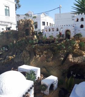 Haría ha inaugurado el Portal municipal, obra de Ramón Afonso, inspirado en una aldea de la antigua Belén · foto 5