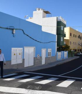 Gáldar: Abierta al tráfico tras su ampliación la calle Isaac Albéniz · foto 1