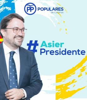 El PP estrena imagen en los perfiles sociales de su candidato a la Presidencia del Gobierno de Canarias · foto 2