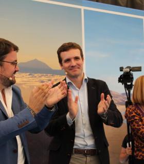 El PP estrena imagen en los perfiles sociales de su candidato a la Presidencia del Gobierno de Canarias · foto 8
