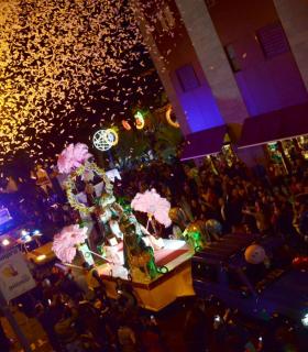 Luz, magia e ilusión en la Gran Cabalgata de SS.MM. Los Reyes Magos de Oriente en Güímar · foto 2