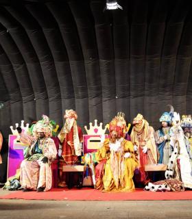 Luz, magia e ilusión en la Gran Cabalgata de SS.MM. Los Reyes Magos de Oriente en Güímar · foto 4