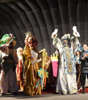 Luz, magia e ilusión en la Gran Cabalgata de SS.MM. Los Reyes Magos de Oriente en Güímar · foto 3