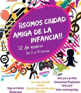 La Laguna celebra en la Plaza de la Catedral que ‘Somos Ciudad Amiga de la Infancia’ · foto 1
