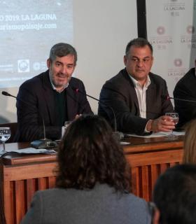 San Cristóbal de La Laguna: Fernando Clavijo inaugura el Congreso Internacional Paisaje, turismo y sostenibilidad · foto 1