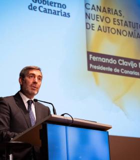 Fernando Clavijo reivindica el valor del fuero canario y sitúa la defensa del nuevo Estatuto de Autonomía como eje clave para “ganar un futuro para todos” · foto 2