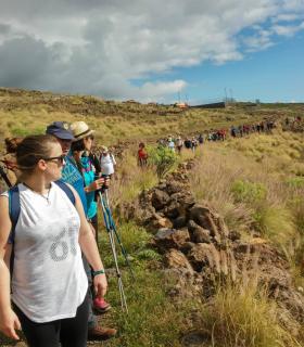 Más de de 300 personas participan en la Ruta el Camino Viejo de Candelaria · foto 4