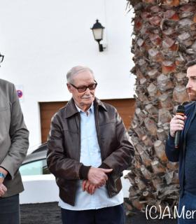 Haría rinde homenaje al maestro artesano Eulogio Concepción con una escultura · foto 6