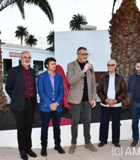 Haría rinde homenaje al maestro artesano Eulogio Concepción con una escultura · foto 2