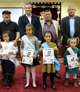 Cuatro candidatas a Reina Infantil del Carnaval La Antigua 2019 · foto 2