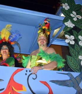 Gáldar disfruta de un pregón que invita a vivir el Carnaval en la calle con un recuerdo a las fiestas de antaño · foto 1