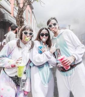 La Gran Polvacera tiñe de multicolor a Los Llanos de Aridane · foto 2