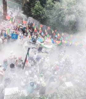 La Gran Polvacera tiñe de multicolor a Los Llanos de Aridane · foto 6