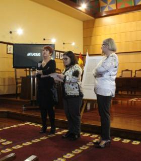 Candelaria: inaugurada la exposición Artemisias · foto 1