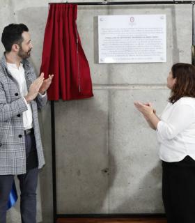 Candelaria: nueva rotulación del Pabellón de Deportes “Rosendo Alonso Tapia” · foto 1