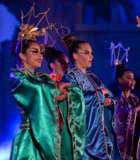 El Recinto Ferial de Gran Tarajal acoge el Encuentro Coreográfico y el Encuentro de Murgas del Carnaval de los Mitos y Leyendas · foto 4