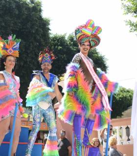 Drag Sethlas se corona en la Gala Drag Queen del Carnaval de Guía 2019 · foto 8