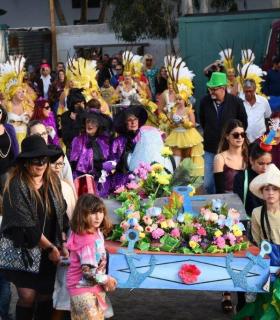 Multitudinario Coso del Carnaval en Haría · foto 4